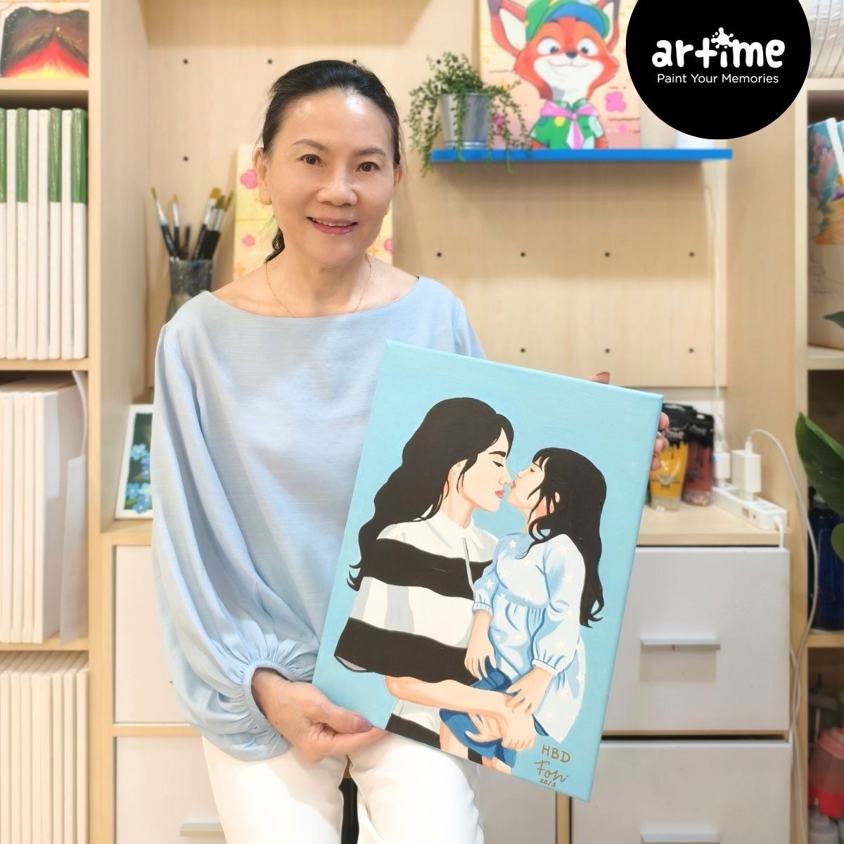 Corporate art workshop Central Ladprao / เวิร์กช็อปองค์กรลาดพร้าว